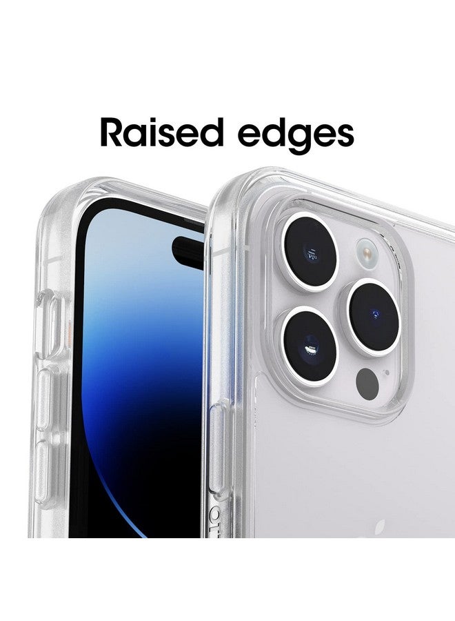 أوتربوكس جراب OtterBox Symmetry Series لهاتف iPhone 14 Pro (فقط) - شفاف، فائق النحافة، متوافق مع الشحن اللاسلكي، حواف مرتفعة لحماية الكاميرا والشاشة - Image 3