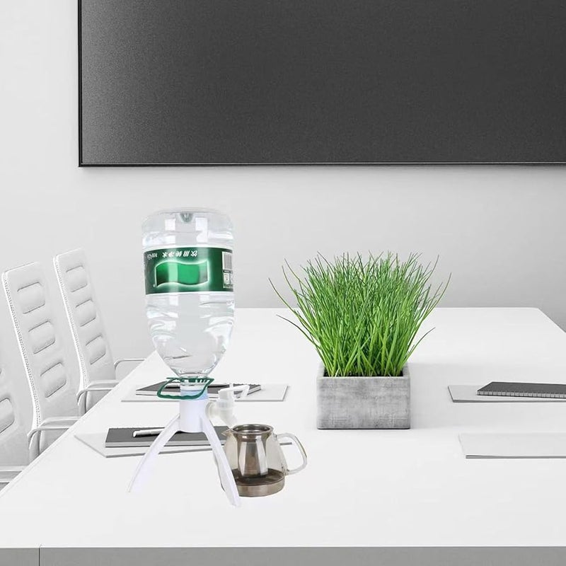 White Plastic Tabletop Triangular Mineral Water Dispenser For Countertop - Image 4