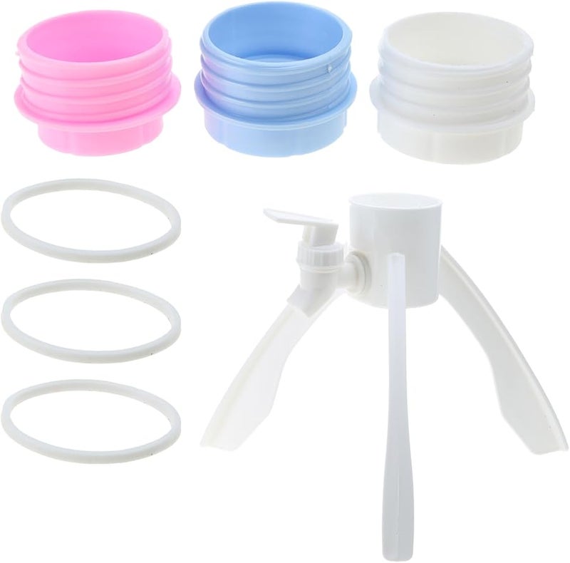 White Plastic Tabletop Triangular Mineral Water Dispenser For Countertop - Image 5