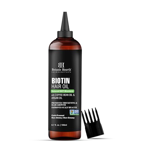 Botanic Hearth Biotin Oil For Hair Growth (6.7 fl oz)| Nourishing And Strengthening Hair Treatment For Thicker, Healthier|Looking Hair | Paraben Free | Suitable For All Hair Types - Image 1