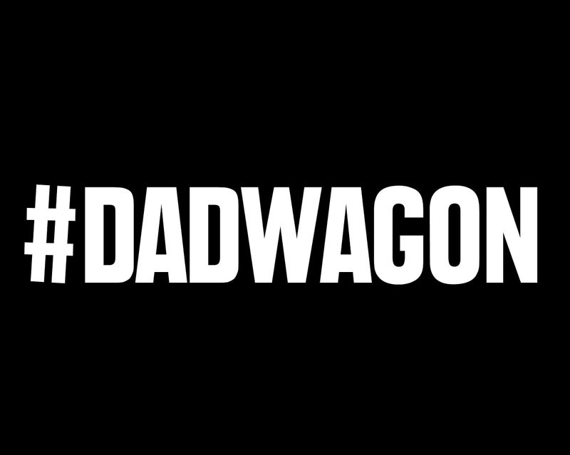 MAZ DISTRIBUTIONS Dad Wagon Sticker Vinyl Dad Wagon Sticker for Car Truck SUV Wagon and Van Long Lasting Indoor and Outdoor Use Removable Waterproof Decal MAZ 450 White - Image 2