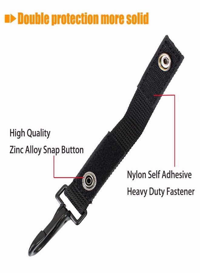 OZXTYO ZXTY Duty Belt Keeper with Key Holder for 2" and 2¼" Wide Belt,Keeper with Strong Metal Police Key Clip, Military Molle Hook,Police Military Equipment Accessories, 2 Pack - Image 4