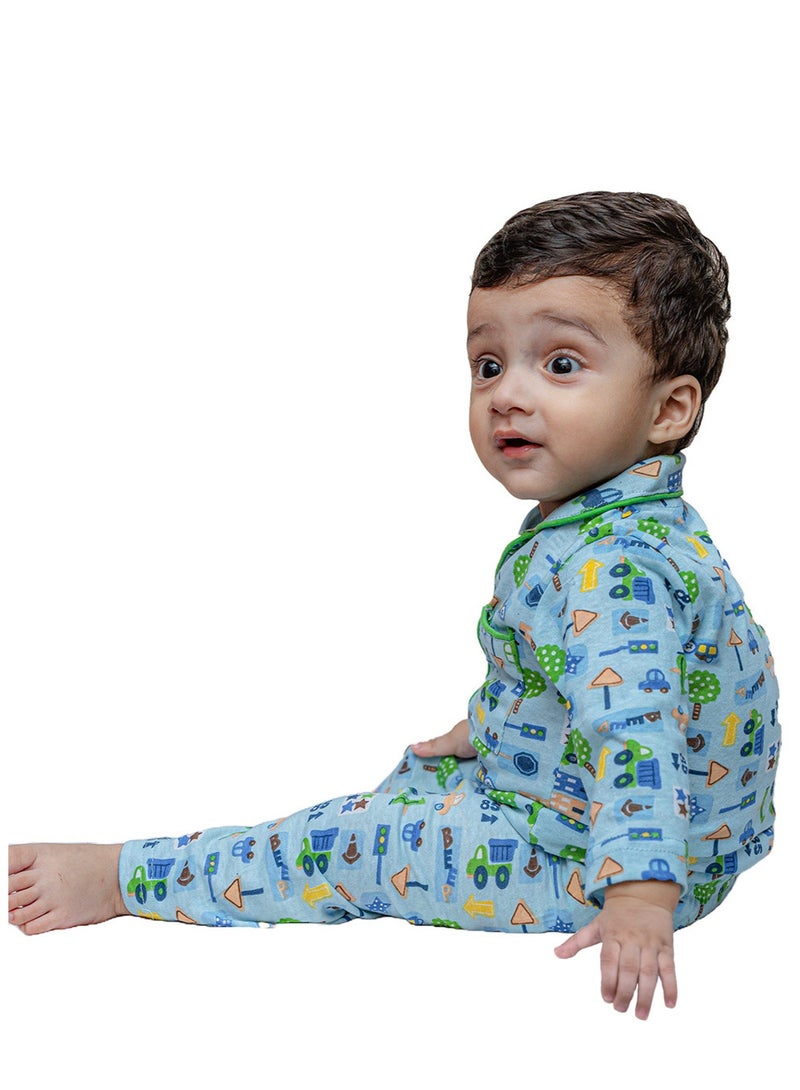 SPACEDOUT Newborn Night Suit/PJ SET - Image 3