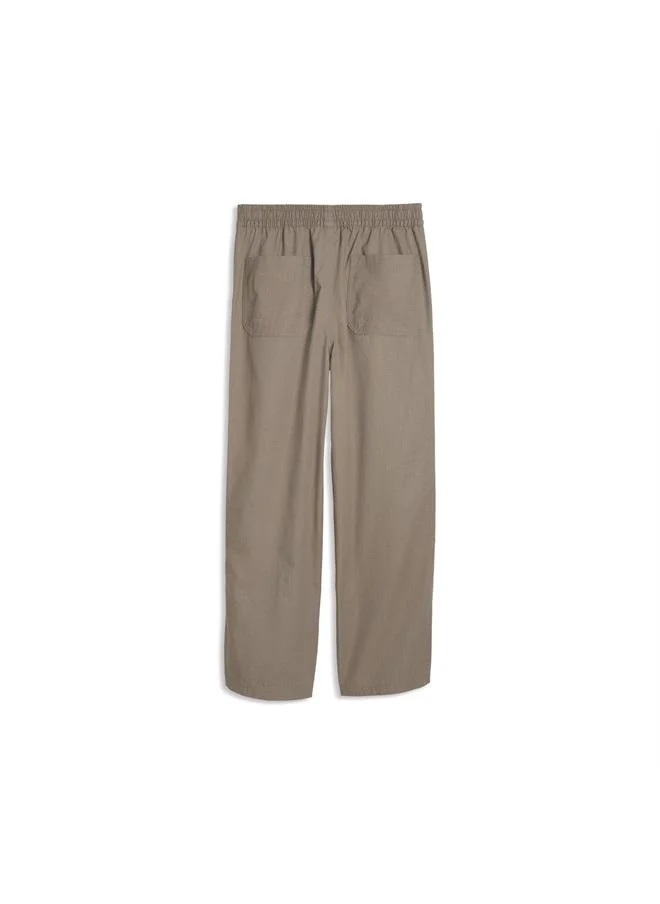 Puma Mouse Gray Essentials Carpenter Woven Pants Men for Men | Best Price UAE