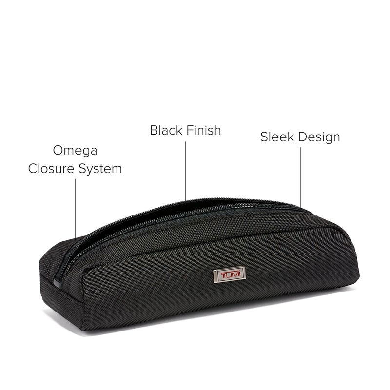 TUMI - Alpha Electronic Cord Pouch - Travel Tech Pouch Organizer for Cord, Cable, Charger & Accessories - Zip Entry - Black - Image 4
