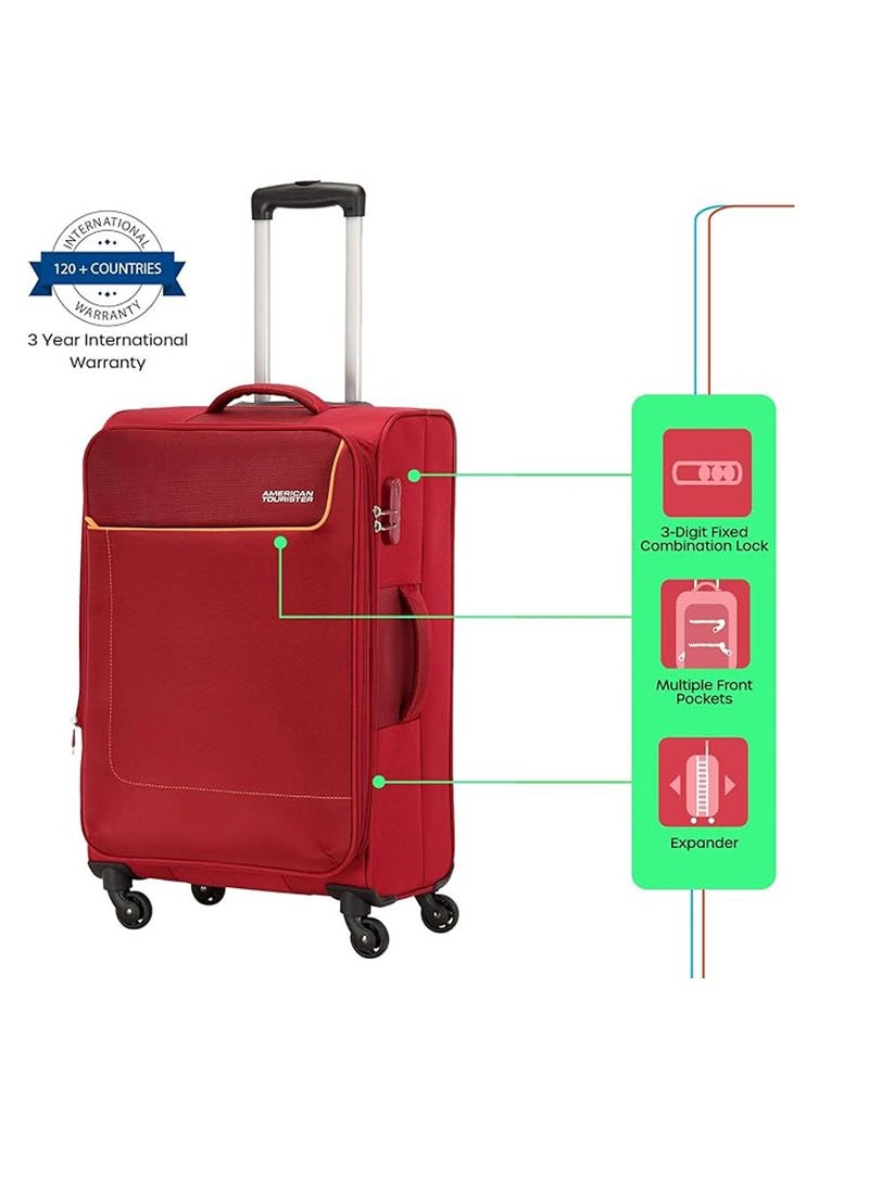 AMERICAN TOURISTER American Tourister Jamaica Spinner 69 cm - Maroon - 3 Years Global Warranty  - Image 2
