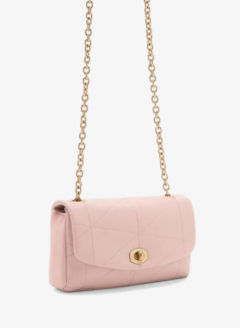 Mango Crossbody Bag With Flap