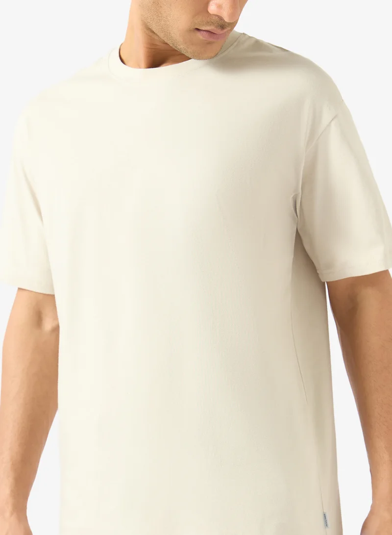 JACK & JONES  Casual Crew Neck Regular Fit T-Shirt for Men | Best Price UAE