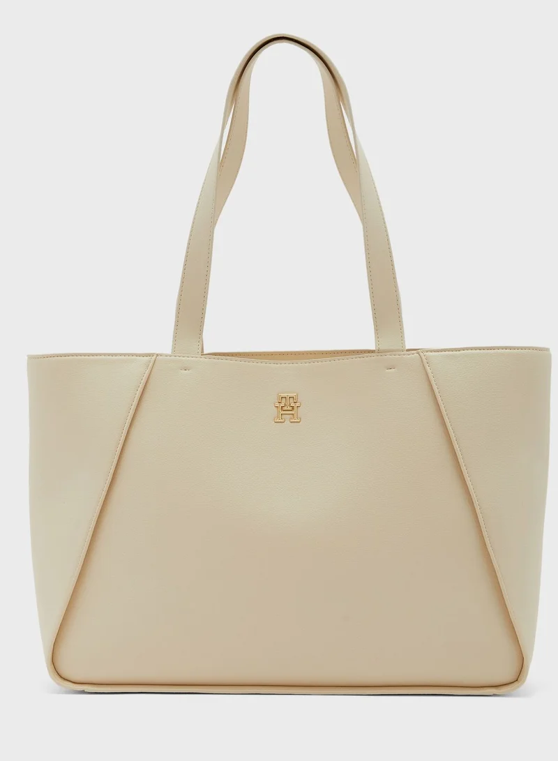 TOMMY HILFIGER Top Handle Tote Bag