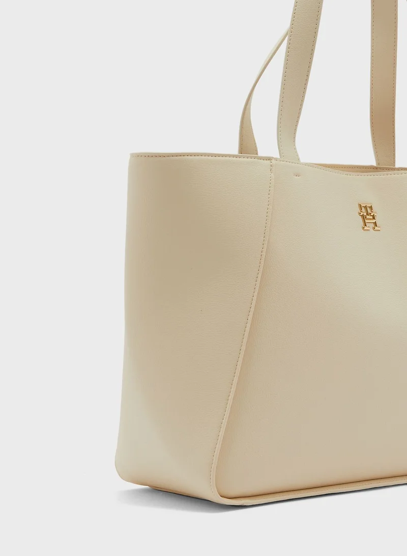 TOMMY HILFIGER Top Handle Tote Bag