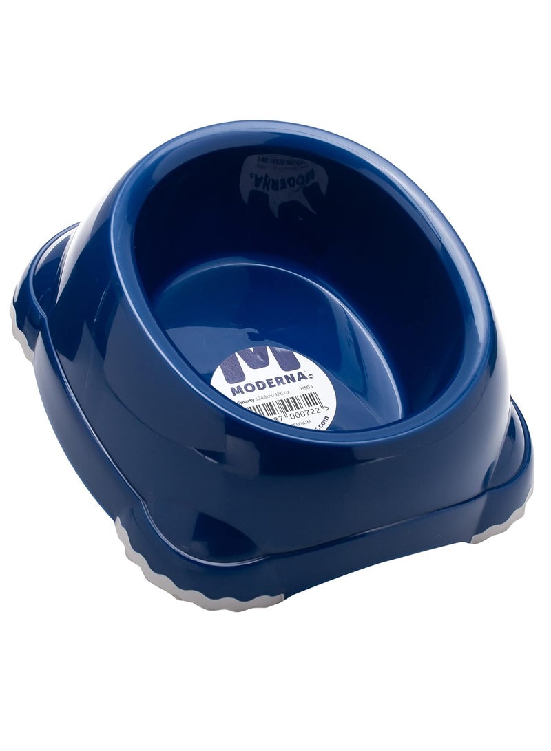 Moderna Smarty Bowl for Pets, Food & Water Dish | Compact & Durable | L-1248ML | Blue - Image 2