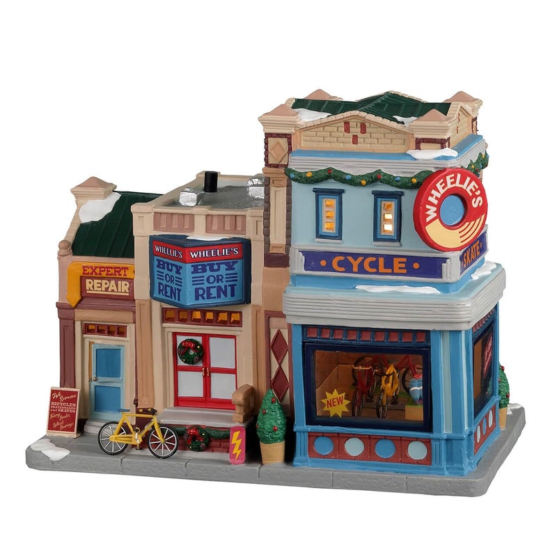 Lemax Wheelies Cycle and Skate Shop 25891