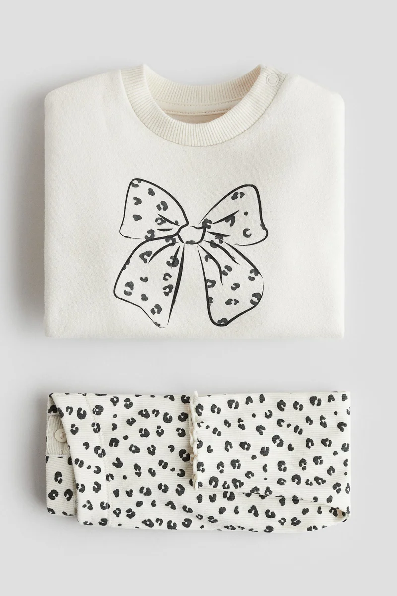 H&M 2-piece sweatshirt and leggings set