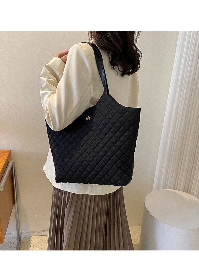 Generic - Handbag women's large capacity casual shoulder bag women's large sized handbag for travel and daily use - Image 1