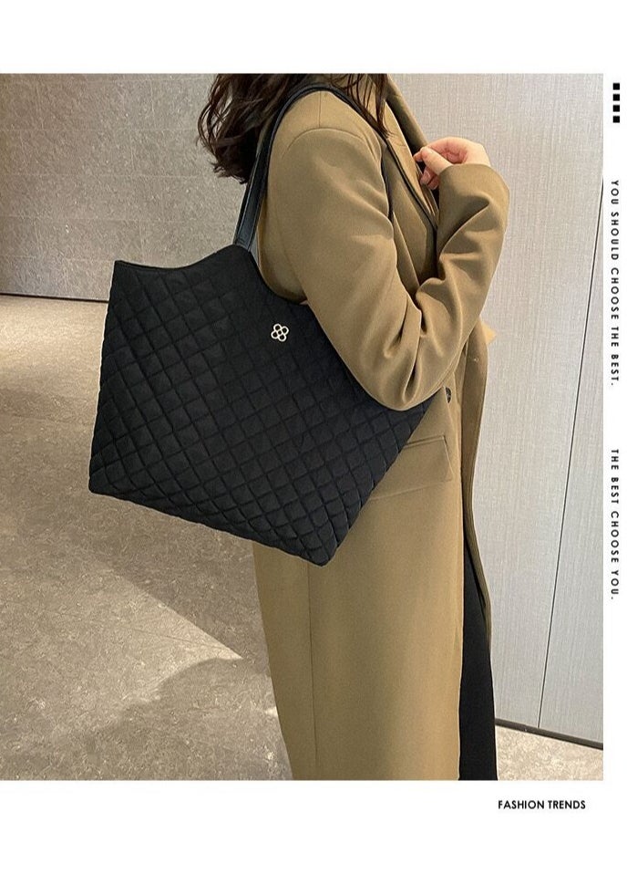 Generic - Handbag women's large capacity casual shoulder bag women's large sized handbag for travel and daily use - Image 1