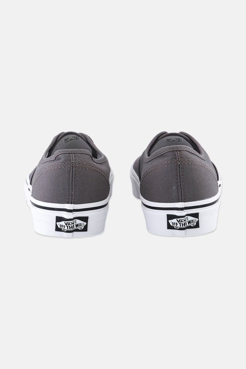 VANS Women Authentic Lace Up Shoes, Grey - Image 3