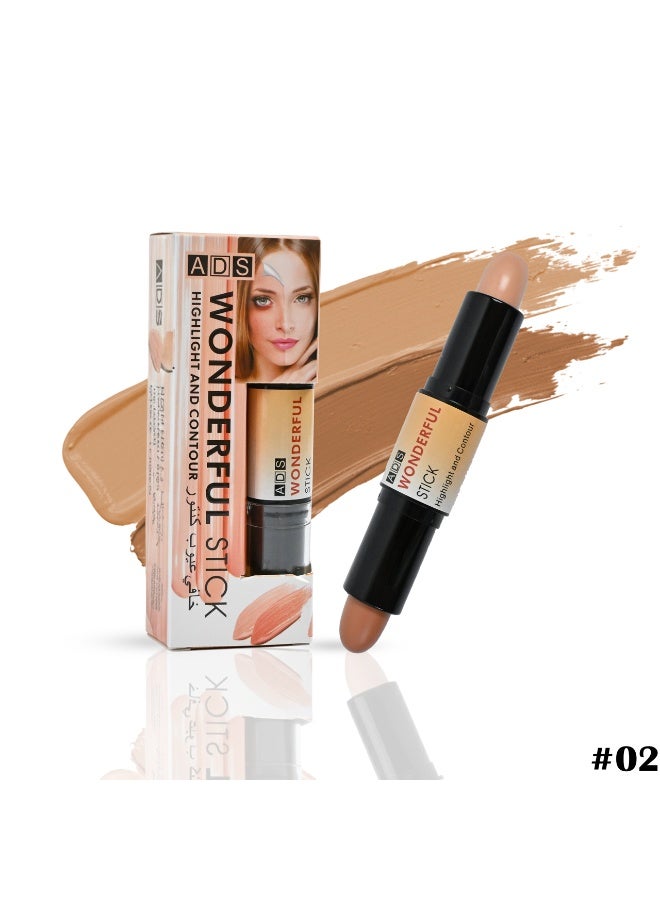 ADS Dual highlighter and contour pencil