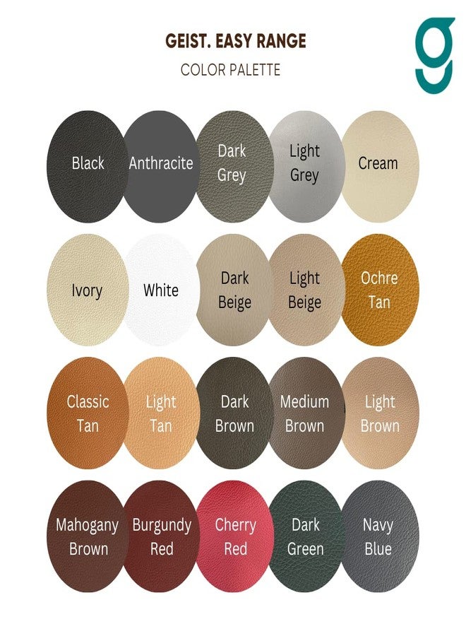Geist. Easy DIY Colour Restorer for Leather & Vinyl | Refresh, repair & re-dye scuffs, colour damage and small cracks | 200ml Black - Image 5