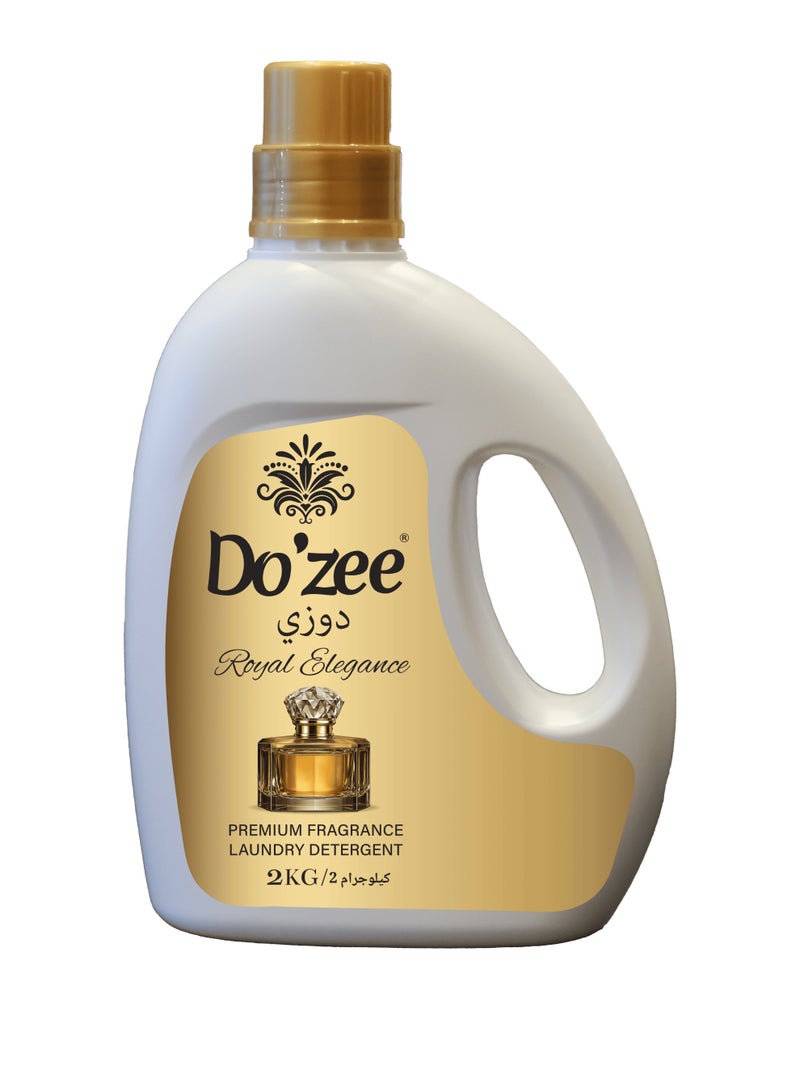 Do'zee Royal Elegance Premium Fragrance Laundry Detergent, 2L - Image 1