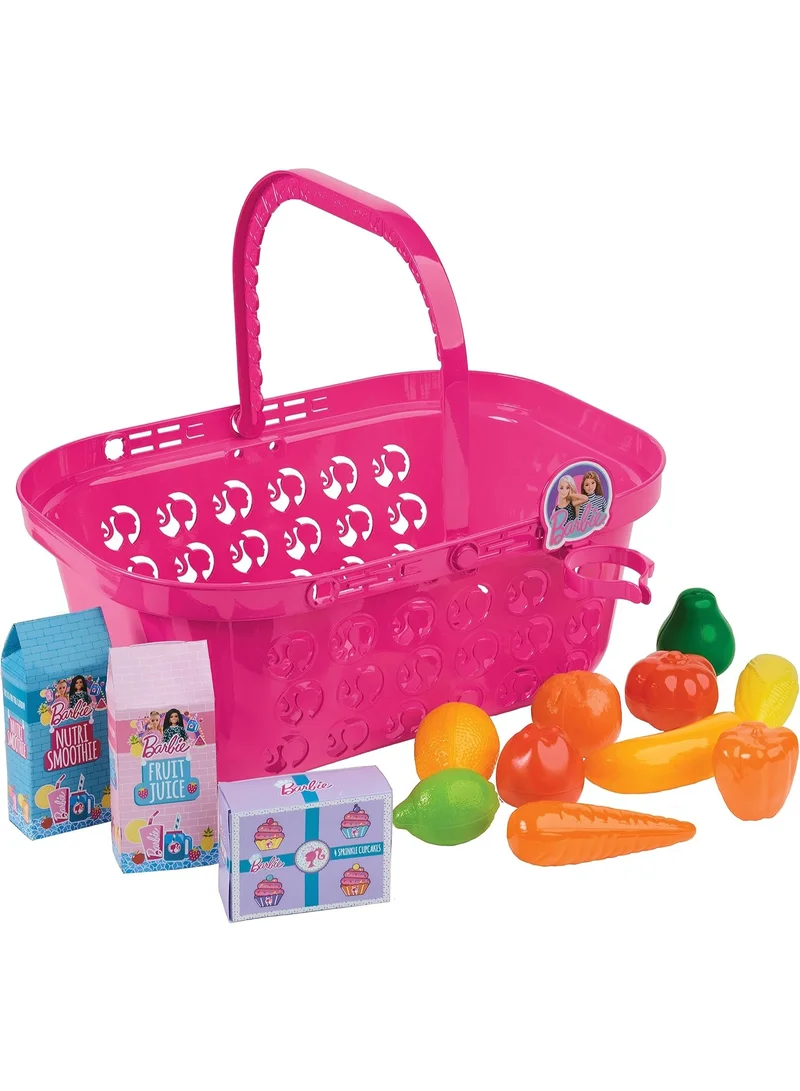 Barbie Shopping Basket over 10 pieces included - Shop & Go