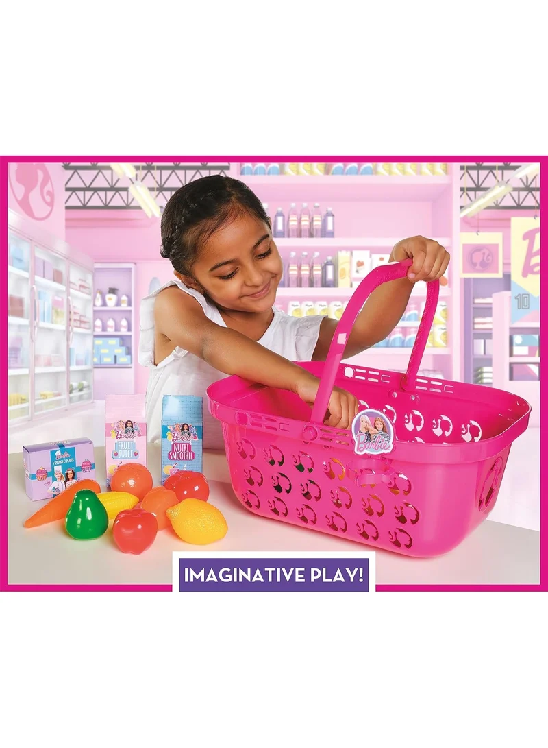 Barbie Shopping Basket over 10 pieces included - Shop & Go