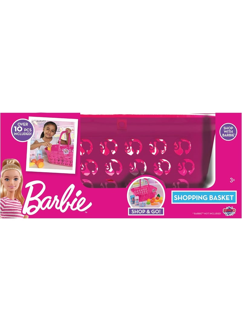 Barbie Shopping Basket over 10 pieces included - Shop & Go - Image 5