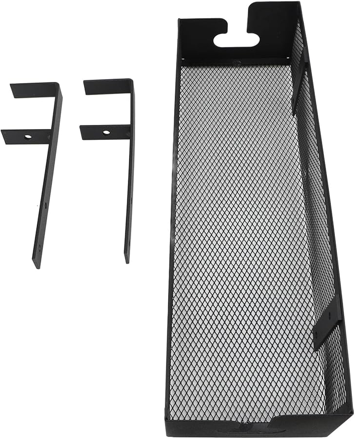 Under Desk Cable Management Tray Steel Organizer Easy Installation Home Office School - Image 1