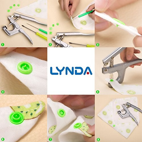 LYNDA Snaps and Snap Pliers Set, 360 Sets T5 Plastic Buttons for Sewing and Crafting - Image 5