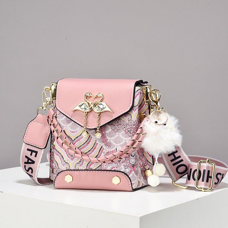2025 Women'S Handbag Fashion Trendy Shoulder Bag Simple New Bag Versatile Crossbody Korean Style Crossbody Mobile Phone Bag - Image 3