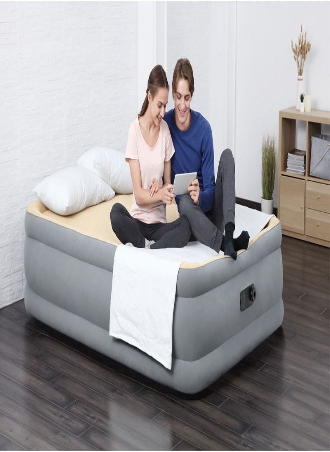 Bestway سرير هوائي Tritech مقاس 2.03 متر × 1.52 متر × 46 سم مع مضخة تكييف مدمجة من Bestway 26-67486  - Image 3