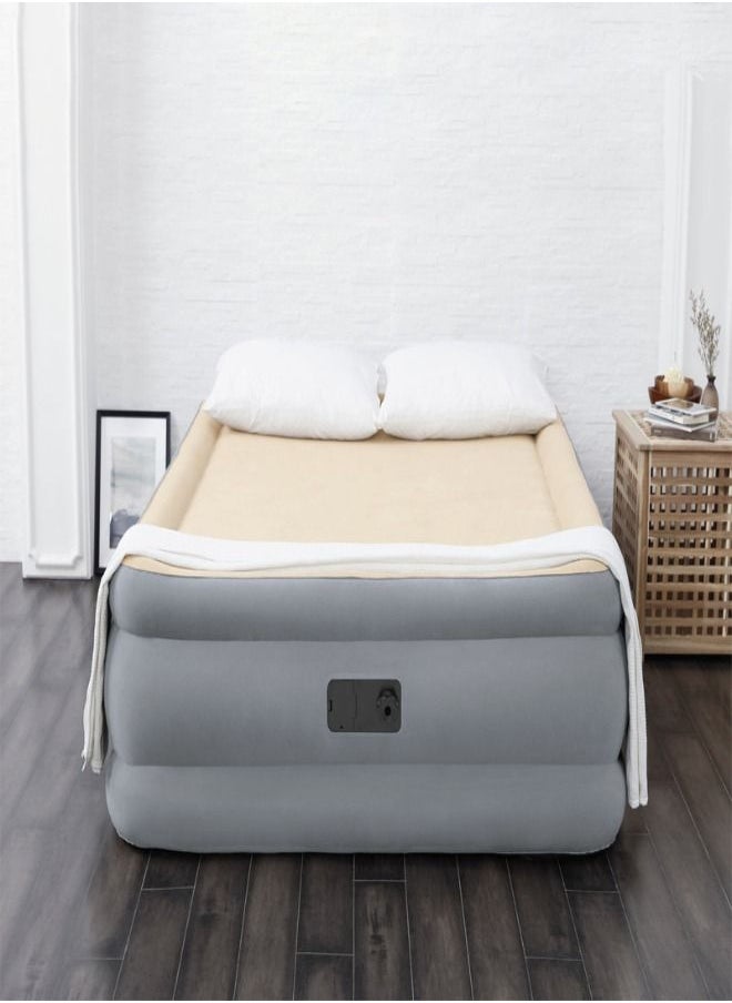 Bestway سرير هوائي Tritech مقاس 2.03 متر × 1.52 متر × 46 سم مع مضخة تكييف مدمجة من Bestway 26-67486  - Image 4