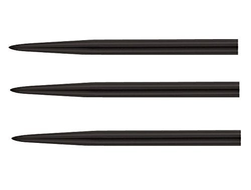 US Darts Steel Black 53mm (2 1/16th) Steel TIP Dart Replacement Points - 5 Sets (15 Points)
