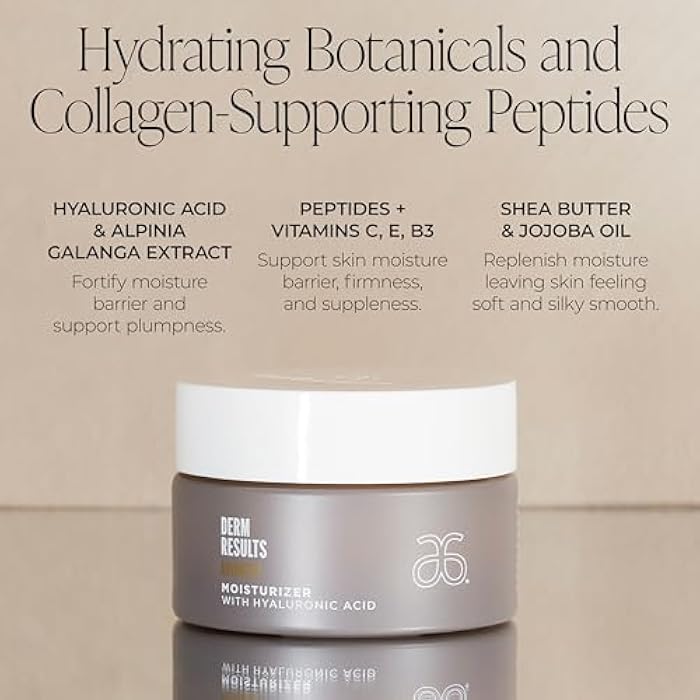 Arbonne DermResults Advanced Face Moisturizer with Hyaluronic Acid – Hydrating Facial Cream for Dry Skin – Anti-Aging Daily Facial Moisturizer for Women & Men - 1.7 oz (50 ml) - Image 3
