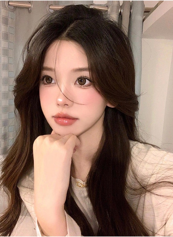 Mill Creek Mill creek color contact lenses 14.5MM hydrogel lenses can be used for 12 months 1 pair of 2 brown glasses  - Image 3