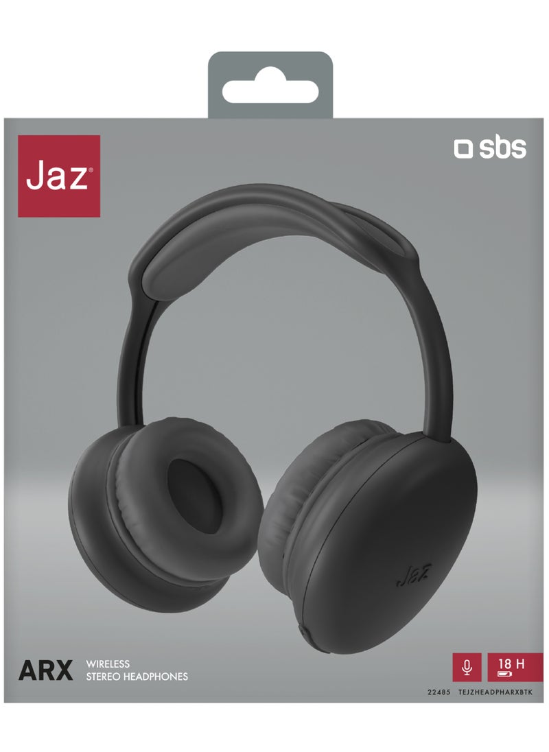 Premium Wireless Headphone with soft ear cushions and built in microphone, Adjustable wireless headphones, 16 hours of battery life on one charge integrated control for music and calls maximum comfort