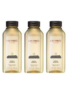 Haircare Gentle Shampoo Sulfate Free Rosemary and Grapefruit | Sulfate Free & Paraben Free | for Women & Men | Eco Friendly Sustainable Packaging from Ocean Plastic - 11 fl oz (Pack of 3)
