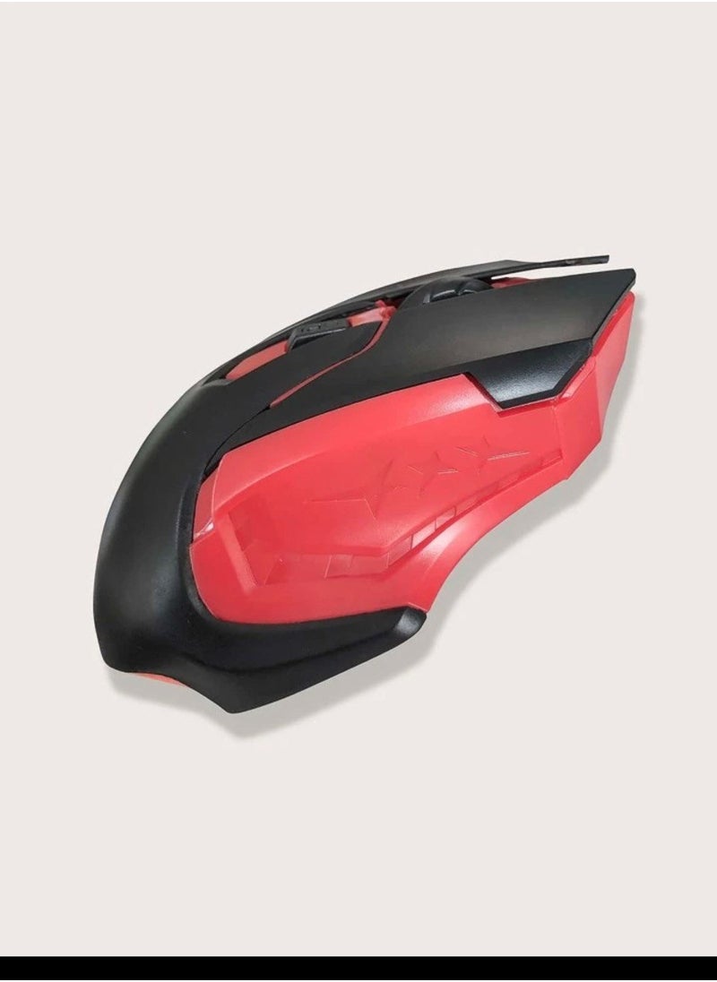 TWINS wireless gaming mouse 2.4G .  10 m distance with no delay comfortable grasp no fatigue optical 1200 DPI (multicolor)  - Image 2