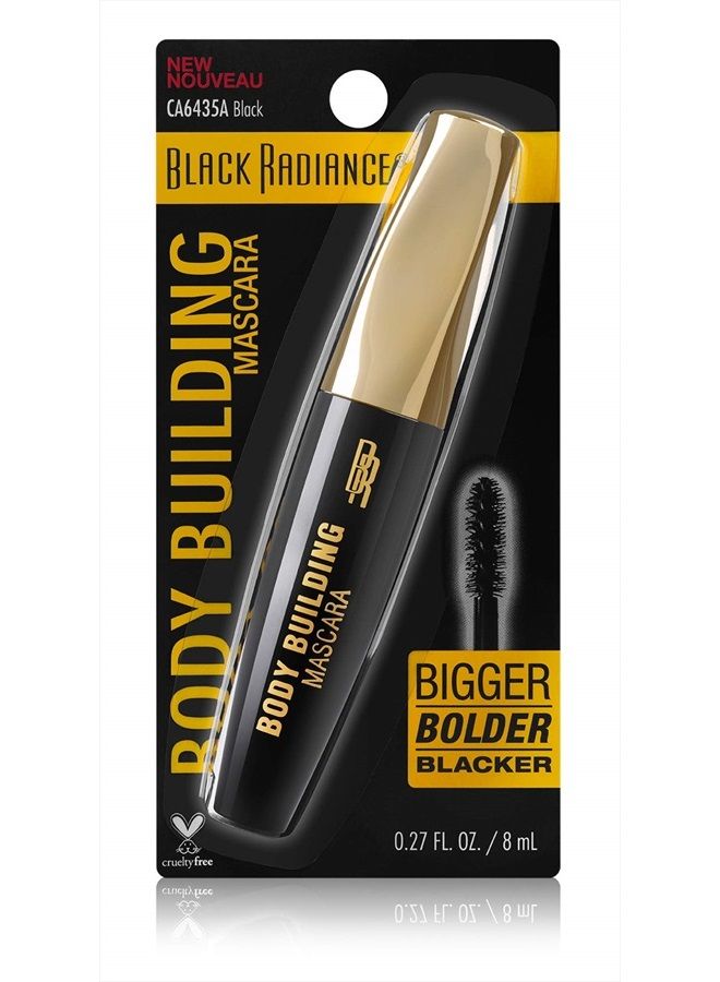 Black Radiance Body Building Mascara, Black, 1 Tube - Image 4