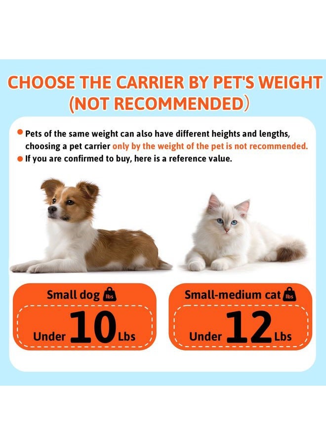 Petskd Top-Expandable Pet Carrier 18x13x9.5 Inches Southwest Airline Approved, Soft-Sided Carrier for Small Cats and Dogs with Locking Safety Zippers and Anti-Scratch Mesh(Black) - Image 4