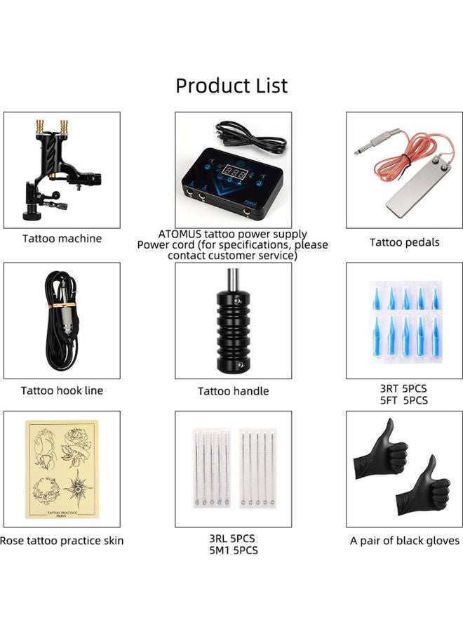 Tattoo Machine Kit Multicolour - Image 2