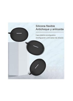 Generic Silicone Case for Huawei FreeBuds 6I - Black  - Image 2