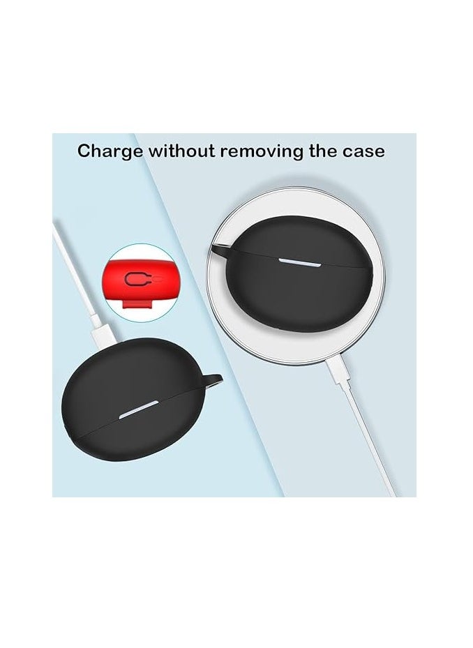 Generic Silicone Case for Huawei FreeBuds 6I - Black  - Image 5