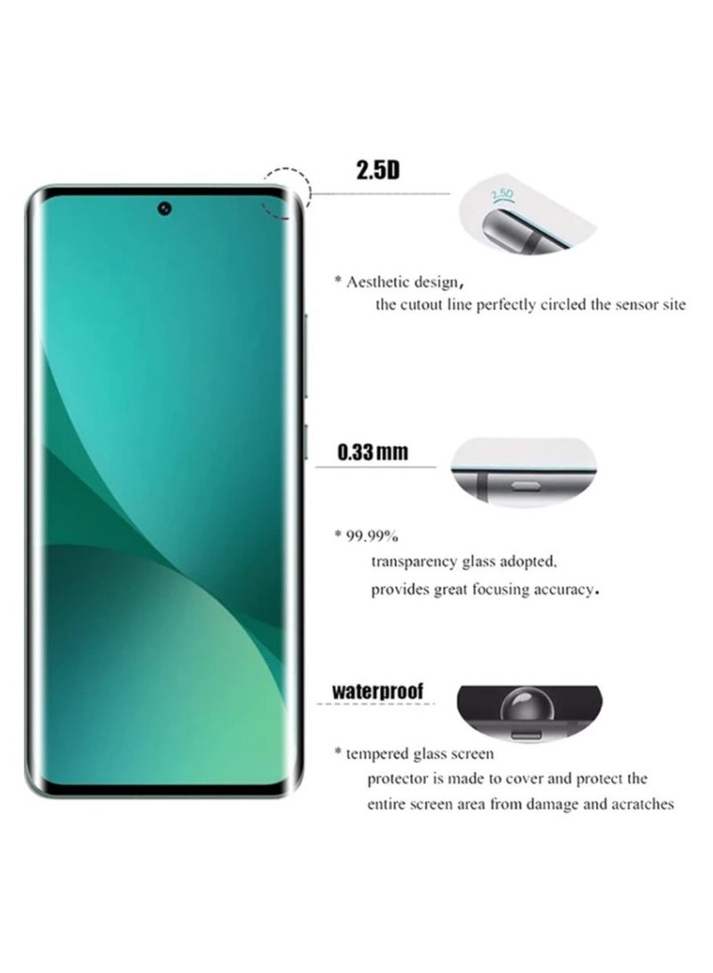 2 Pack Screen Protector Tempered Galss for Honor 200 High Clear [Bubble Free] Screen Tempered Glass Protective Film - Image 3