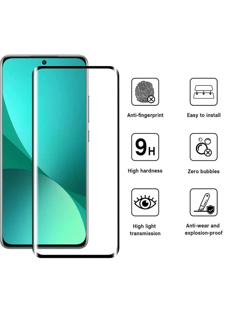 2 Pack Screen Protector Tempered Galss for Honor 200 High Clear [Bubble Free] Screen Tempered Glass Protective Film - Image 2