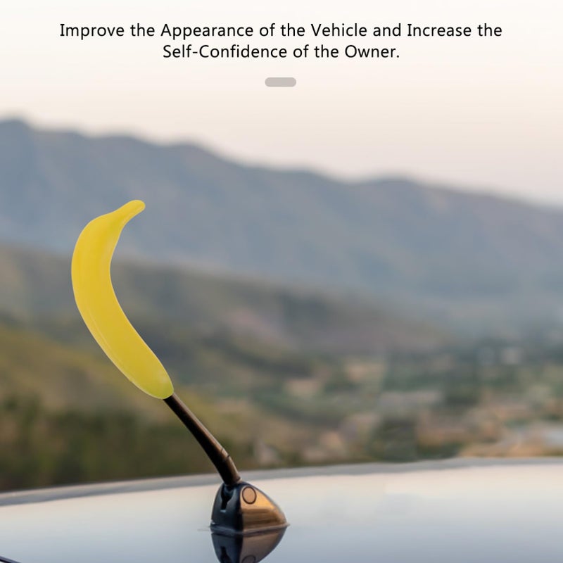 Cute Cartoon Fruit Car Antenna Topper Easy Installation Durable Weather Resistant Vehicle Accessory - Image 4