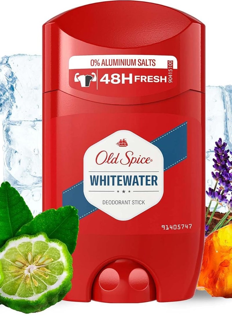 Old Spice Whitewater Deodorant Stick, 50ml  - Image 1