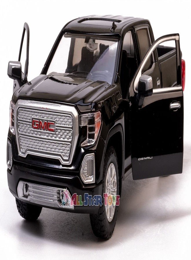 MOTORMAX Motor Max 79362BK 1/27 Scale Gmc Sierra 1500 Denali Crew Diecast Model Toy Car (2019, Black) - Image 3