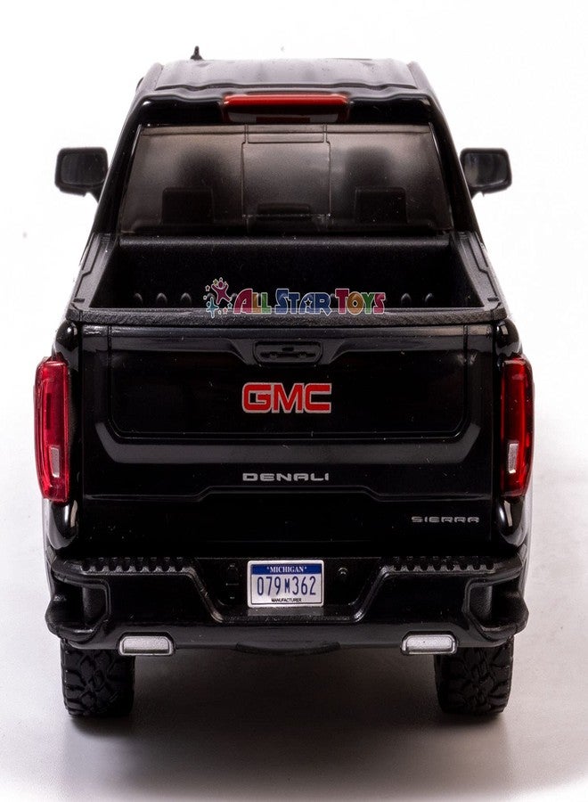 MOTORMAX Motor Max 79362BK 1/27 Scale Gmc Sierra 1500 Denali Crew Diecast Model Toy Car (2019, Black) - Image 5