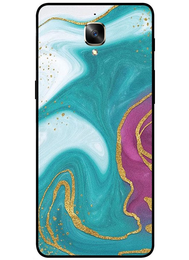 EYE CATCH - Protective Case Cover For OnePlus 3 Smart Series Printed Protective Case Cover for OnePlus 3 Marble Texture - Image 1