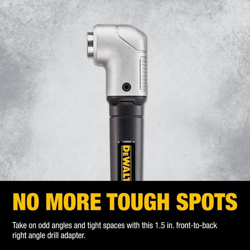 DEWALT IMPACT READY 1.5" Right Angle Attachment for Impact Driver (DWARA120) - Image 5